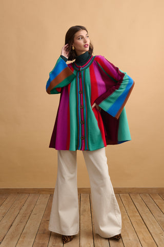 karavan clothing fashion well i did fall winter 24 25 sezilia cardigan multicolor