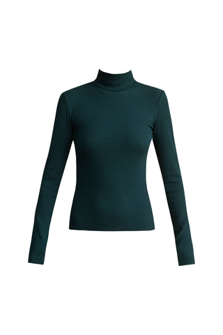 karavan clothing fashion KRVN well i did fall winter 24 25 silvia top green