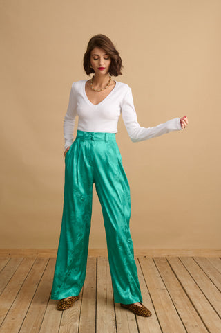 karavan clothing fashion KRVN well i did fall winter 24 25 sinah trousers