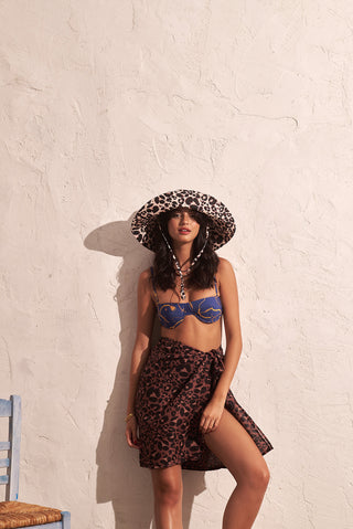 karavan clothing fashion spring summer 24 collection weekendwear yulia hat leopard