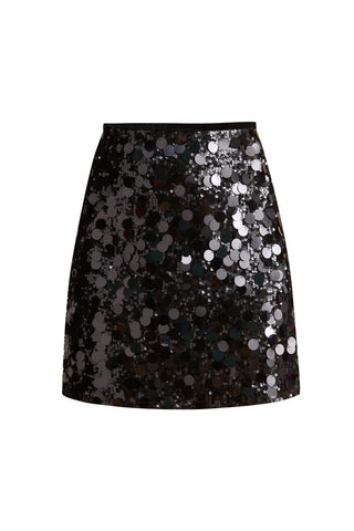 karavan clothing fashion KRVN well i did fall winter 24 25 christmas edition valentina skirt black