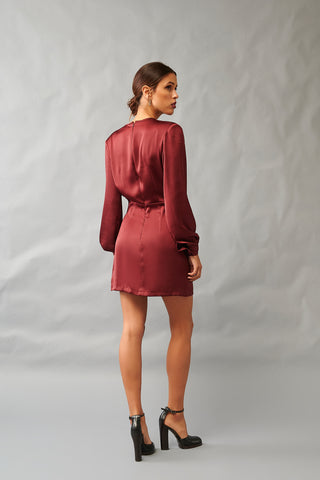 Rebecca Dress (Bordeaux)